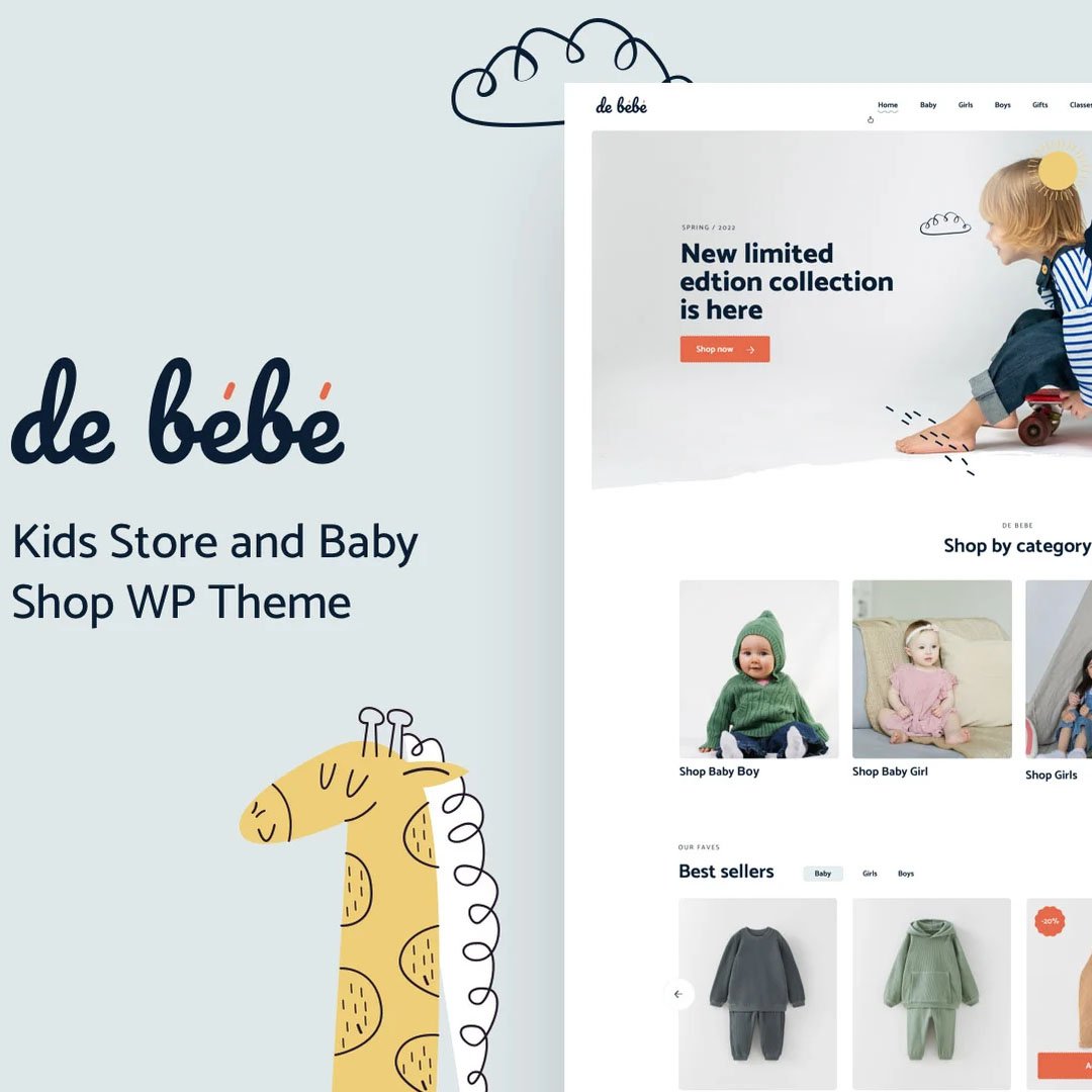 Debebe - Baby Shop Children Kids WooCommerce