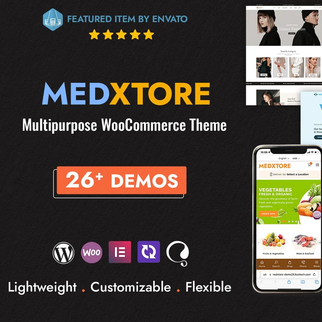 MedXtore - Multipurpose WooCommerce Theme
