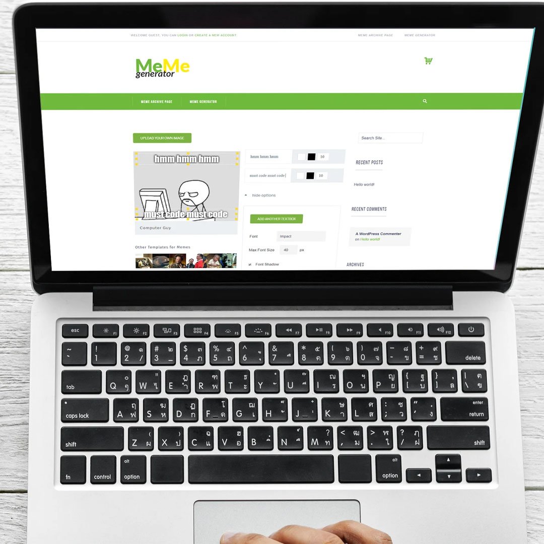 Meme Generator WordPress Plugin