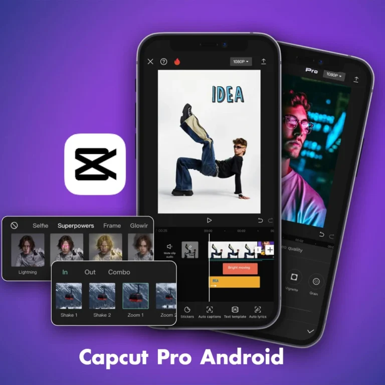 For Android, Capcut Pro Lifetime